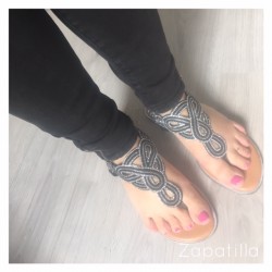 Sandaal zwart