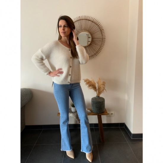 HENDRIKA - BROEK JEANS BLAUW