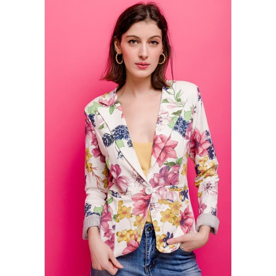 KAAT - blazer jasje FLOWER