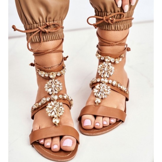 ANGELA - sandaal camel