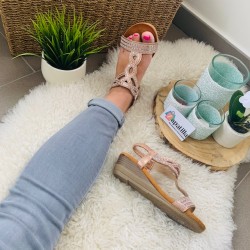 NOA - SANDAAL CHAMPAGNE