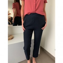 VICKY - BROEK NAVY