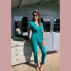 MEGAN - JUMPSUIT GROEN