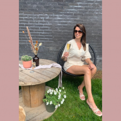 LEYLA - PLAYSUIT ECRU