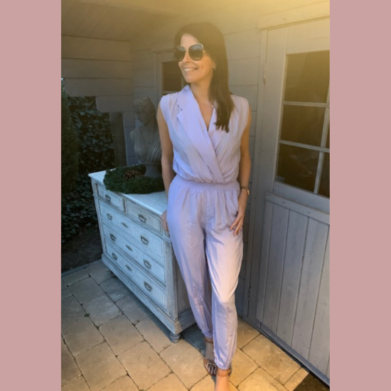 ISAURA - JUMPSUIT LILA