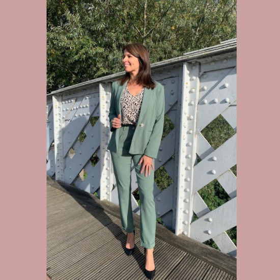 MARTHA - BLAZER GROEN