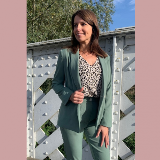 MARTHA - BLAZER GROEN