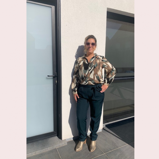 FLORE - BROEK PETROL