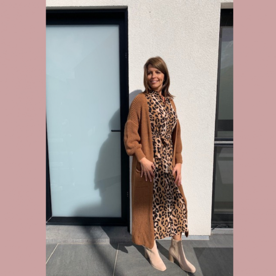 GLORIA - JURK CAMEL PANTER