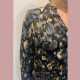 ERIN - BLOES PRINT ZWART