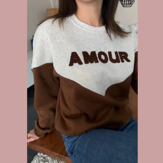 SABRINA - PULL BRUIN AMOUR