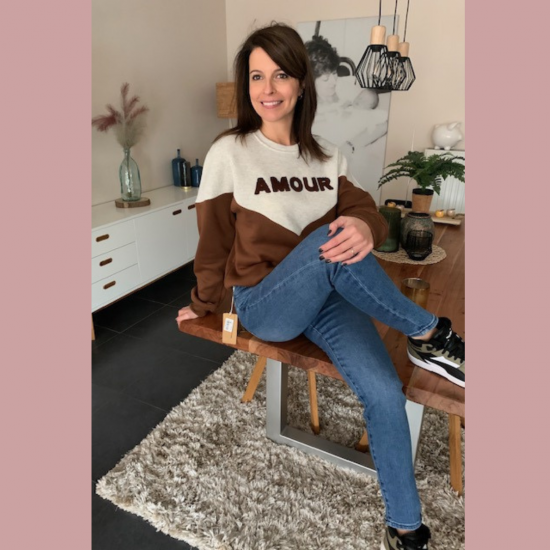 SABRINA - PULL BRUIN AMOUR
