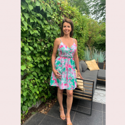 FIONA - JURK PRINT GROEN