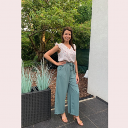 MARTHA - BROEK DK MINT