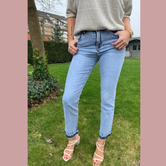 CARO - JEANS TOXIK3 BLAUW