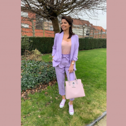 NELL - BROEK LILA