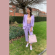 NELL - BROEK LILA