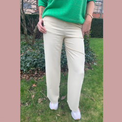 DELPHINE - BROEK BEIGE