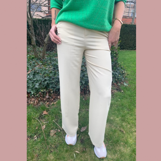 DELPHINE - BROEK BEIGE