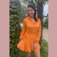 MIRTHE - JURK ORANGE