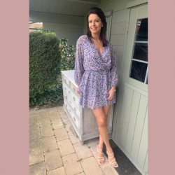 STEPHANIE - JURK PRINT LILA