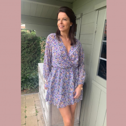 STEPHANIE - JURK PRINT LILA