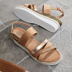VALENTINA - SANDAAL CAMEL