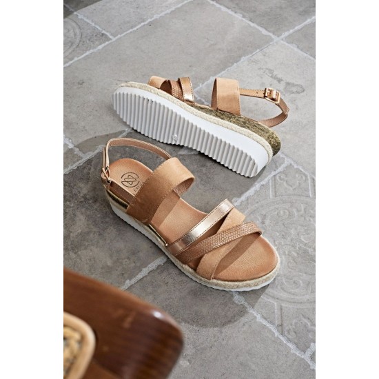 VALENTINA - SANDAAL CAMEL