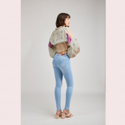 AMELIE - TOXIK3 BROEK BLAUW