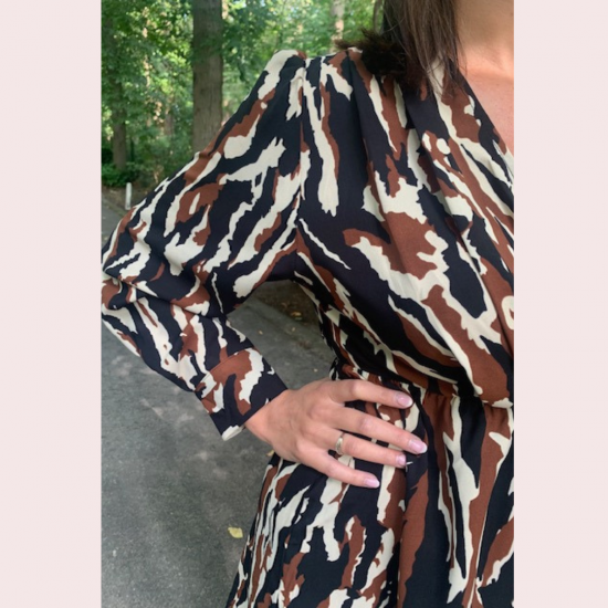 YADE - JURK PRINT CAMEL