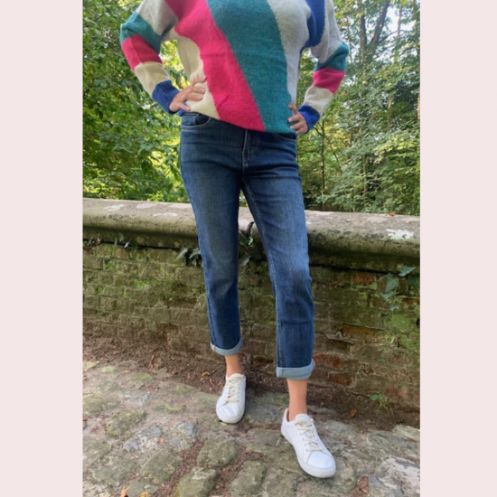 LILA - JEANS RELAX DK. BLAUW R. DISPLAY