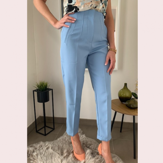 CHARLOTTE - BROEK BLAUW
