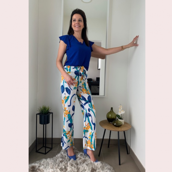 JULIE - PS BROEK FLOWER POWER