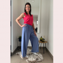 SARAH - BROEK BLAUW