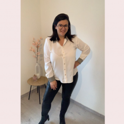 KLAUDIA - BLOES WIT TWEED