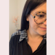 PRISCILLA - BLOES ZWART TWEED