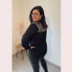 PRISCILLA - BLOES ZWART TWEED