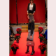 SABRINE - ROK ZWART PIED DE POULE