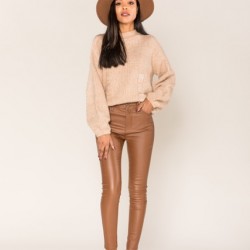 NOMI - BROEK CAMEL