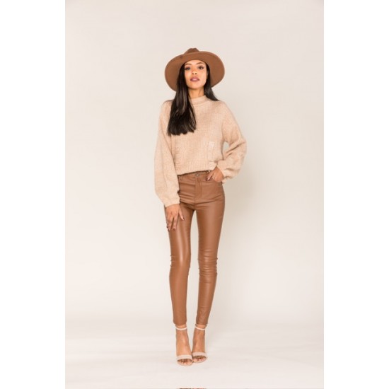 NOMI - BROEK CAMEL