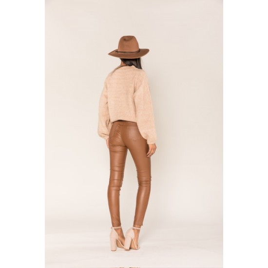 NOMI - BROEK CAMEL