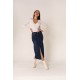 ADELINE - ROK JEANS BLAUW