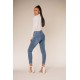 LISELOT - BROEK JEANS BLAUW