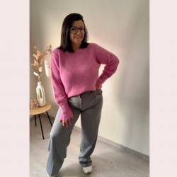 EVELYN - BROEK GRIJS