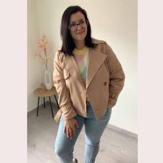 SUZAN - TRENCHCOAT BEIGE