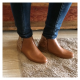 Kort laarsje camel glitter